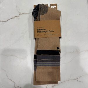 Ski Snowboard Socks Burton Midweight Emblem NWT